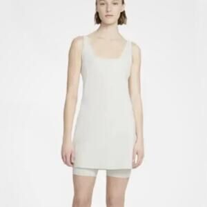 Nike Womens Bliss Luxe Training Dress Skort Light Bone Tan size large